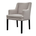 Downey Stuhl mit Armlehne taupe