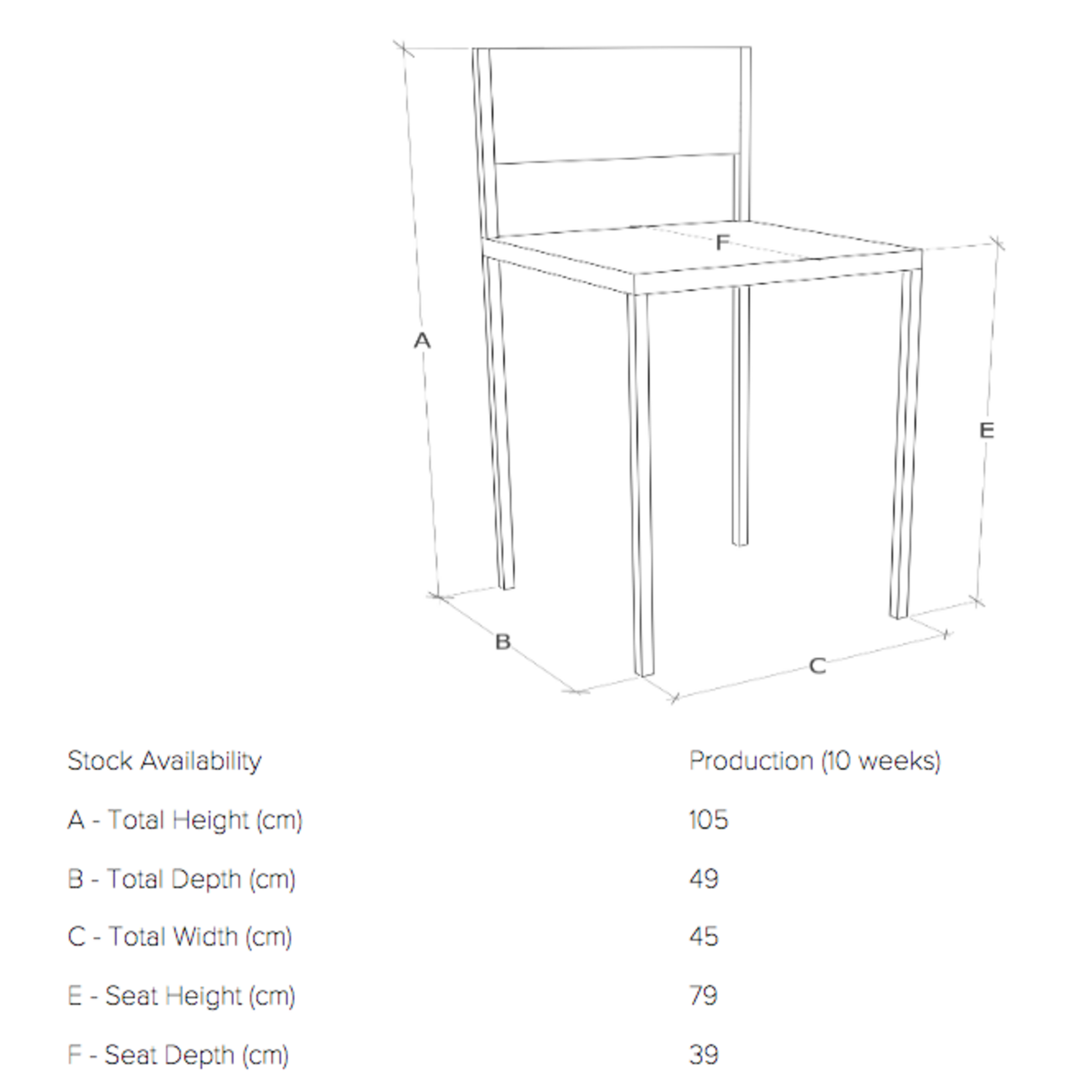 Vegas Bar Stuhl 49x45xH105cm Stoff: Paris fabric Mouse