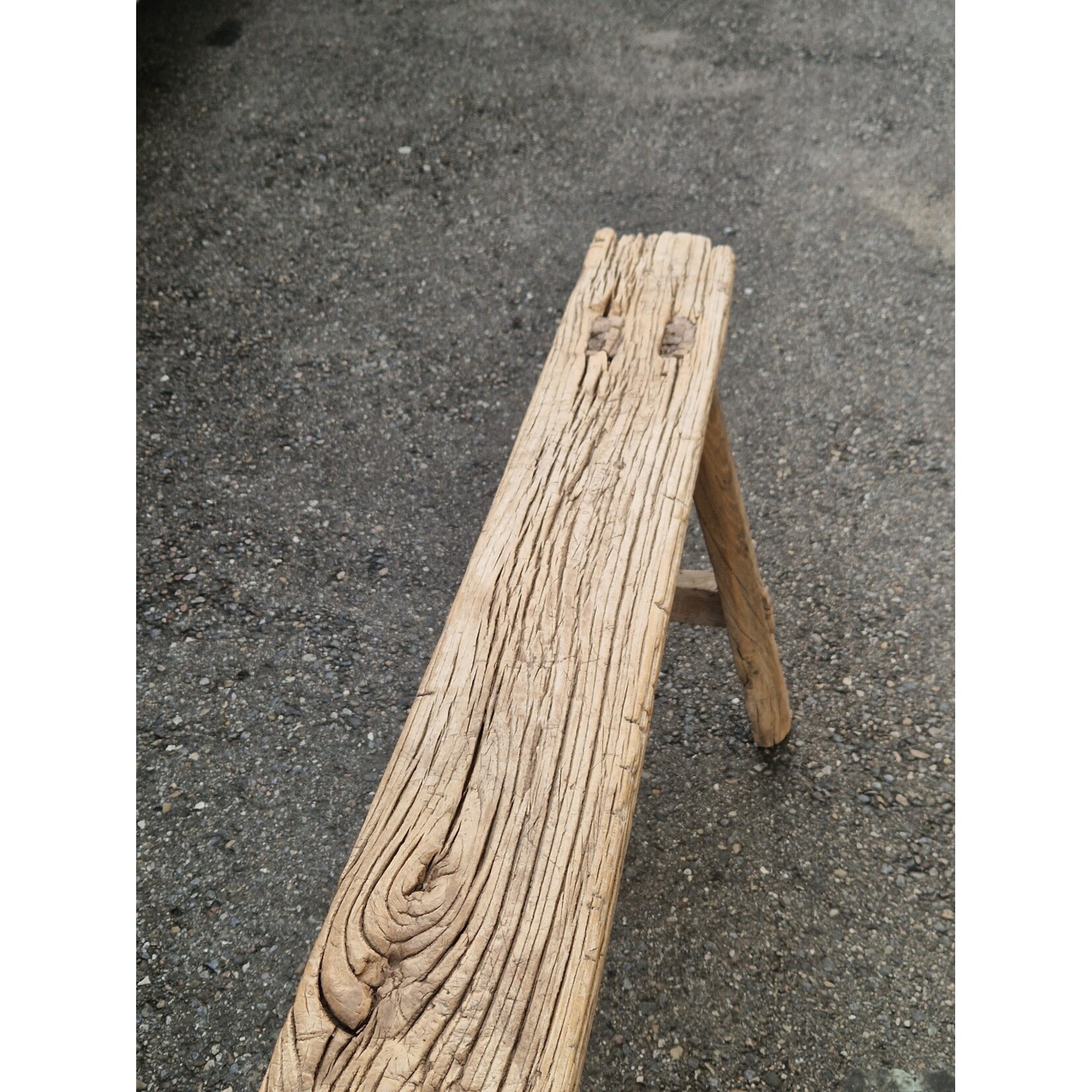 Glendale Bank Ulme schmal, ca. 140x16xH52cm