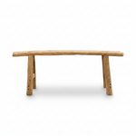 Bank Ulme schmal, ca. 140x16xH52cm