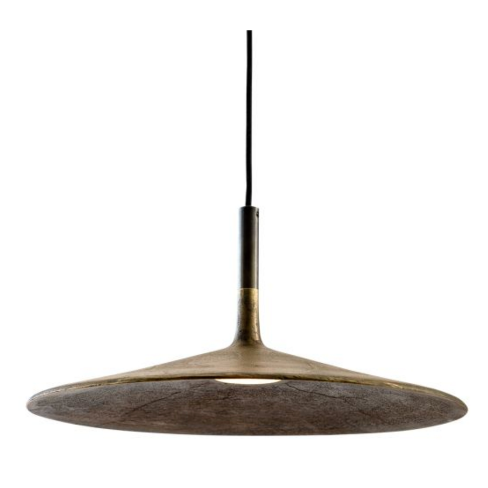 Florida Hängelampe 38cm brass, dimmbar 6W led lamp, 800 lumen, 2700K