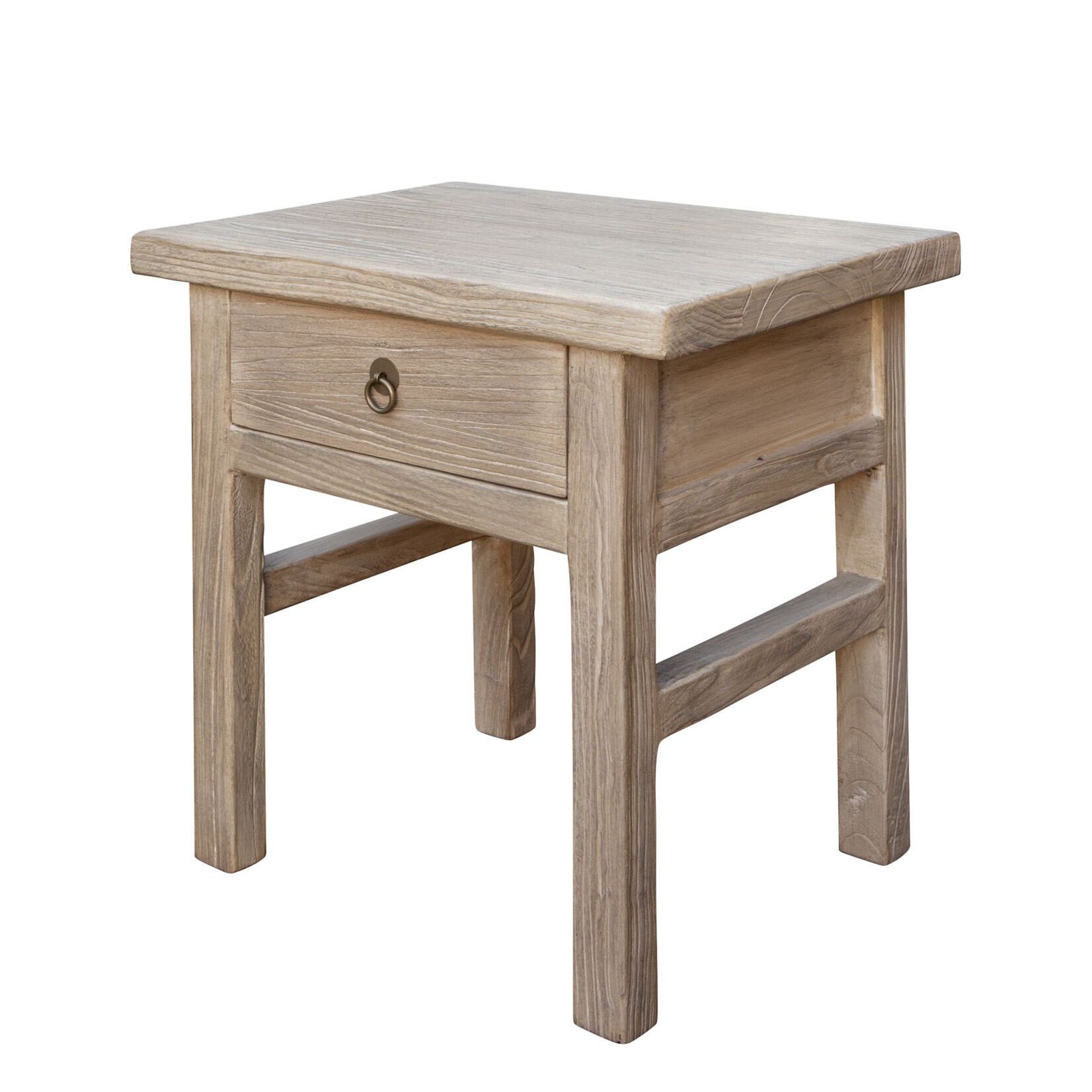Nordeen Nachttisch Ulme, 55x40xH55cm
