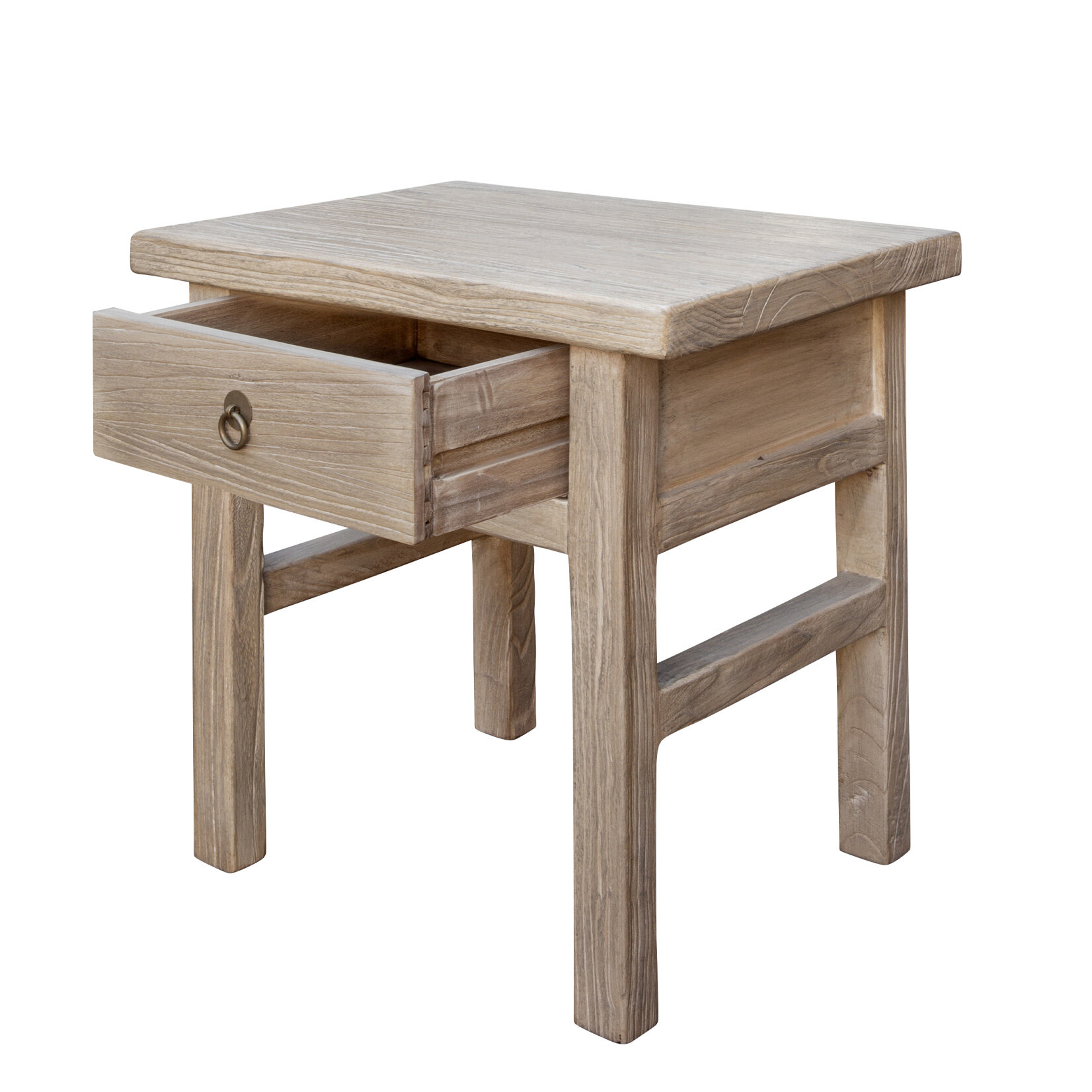Nordeen Nachttisch Ulme, 55x40xH55cm