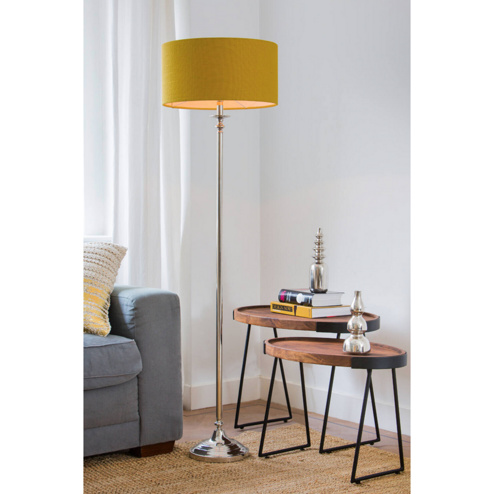 Severin Stehlampe D26xH125cm nickel