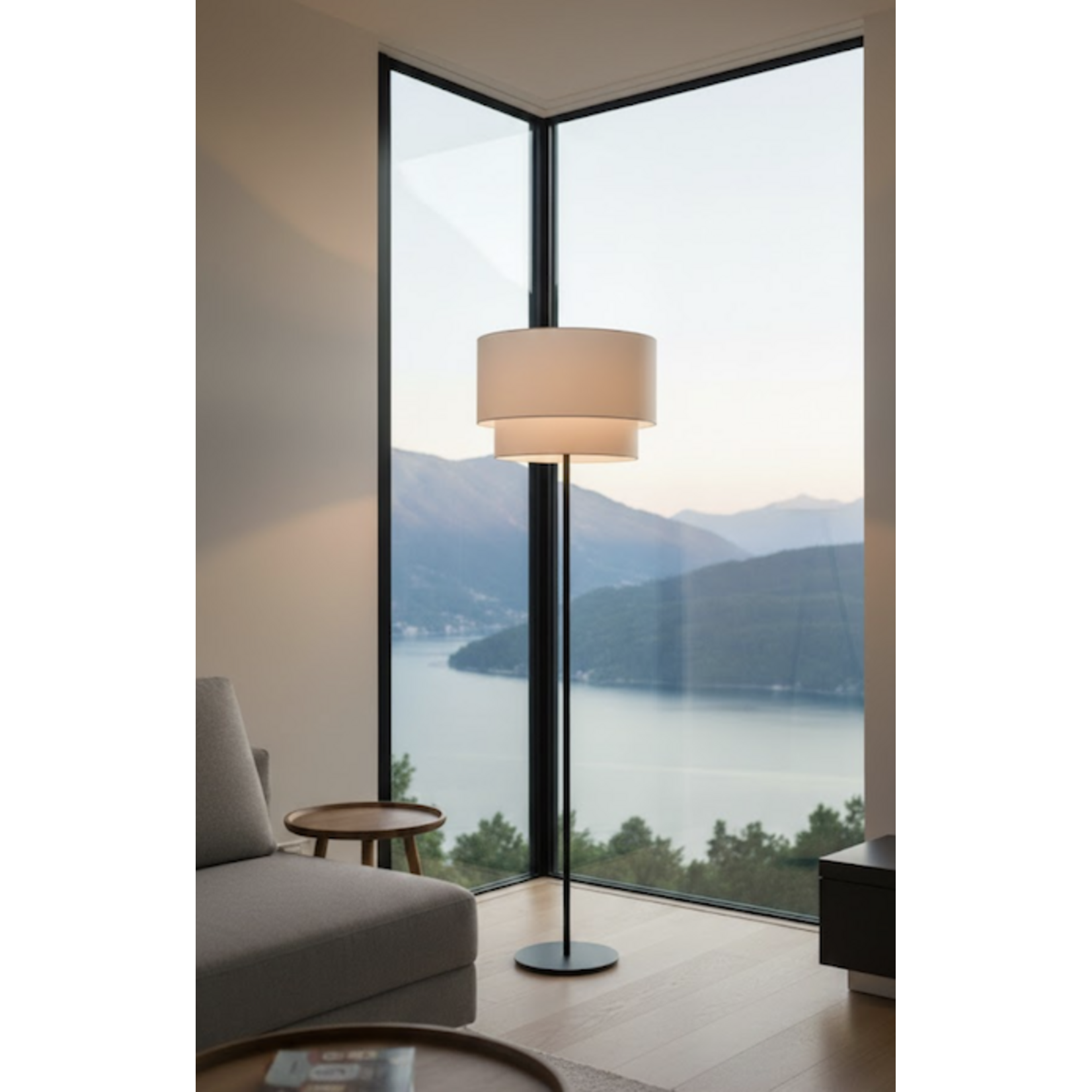 Polar Stehlampe 44x44xH150cm