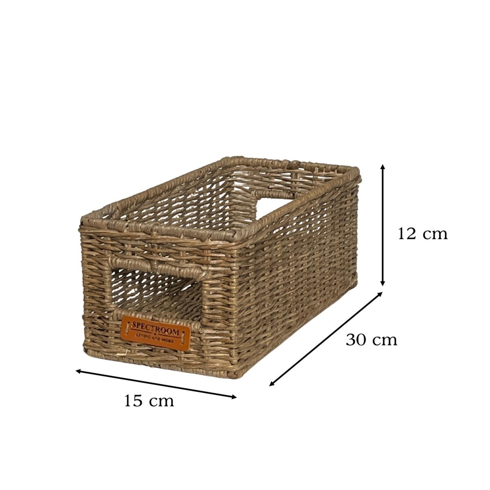 Brenson Rattan Kiste 15x30xH12cm