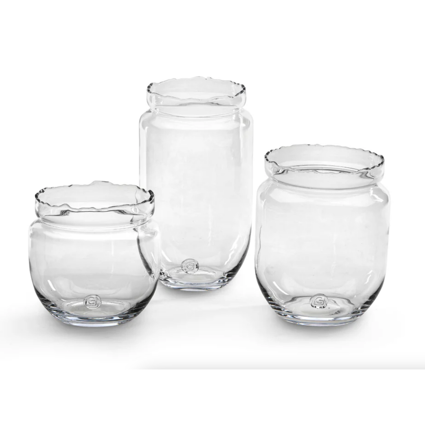 Blow Vase large clear, D25xH45cm