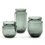 Blow Vase large grey, D25xH45cm