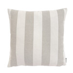 Summy Kissen gestreift, beige-weiss, klein 50x50cm