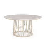 Tisch Lina D150cm sand, Keramik Stein