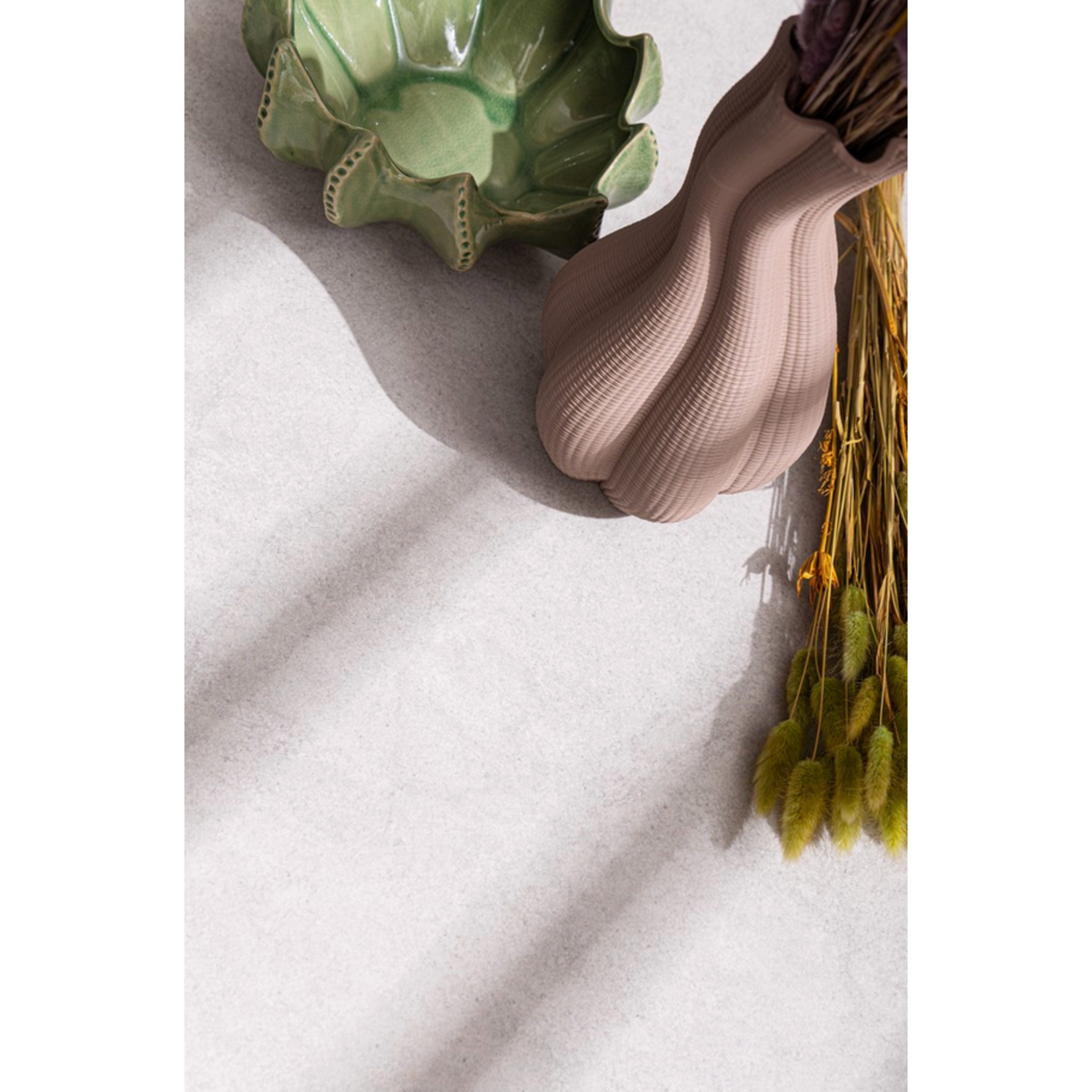 Tisch Lina D150cm cacao, Keramik Stein