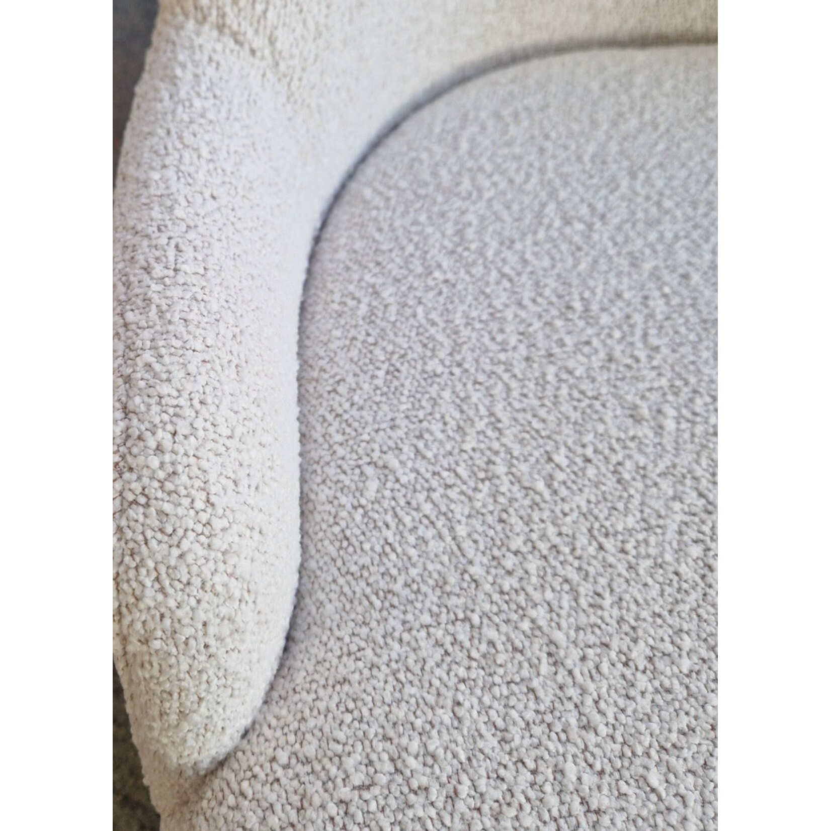 Gelson Stuhl, tiefe Armlehne, 54x59x84cm, Stoff: Nodino NOD01, Beine: schwarz