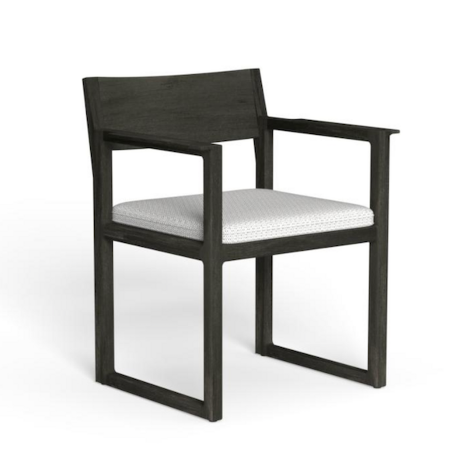 Thea Stuhl schwarz Teak, 64x62xH80cm