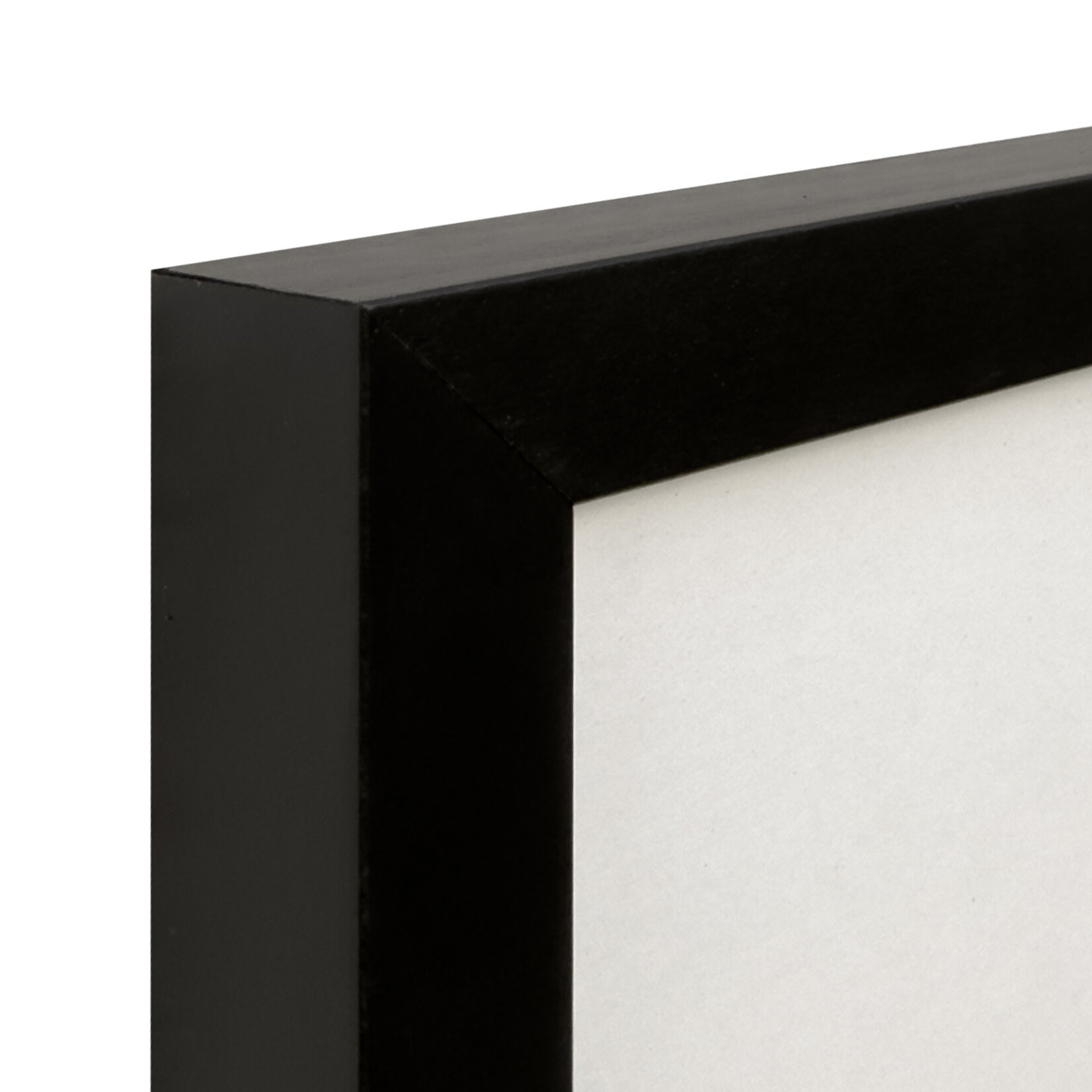 Bild Panter Schwarz/Weiss, gerahmt Schwarz, 90x70cm