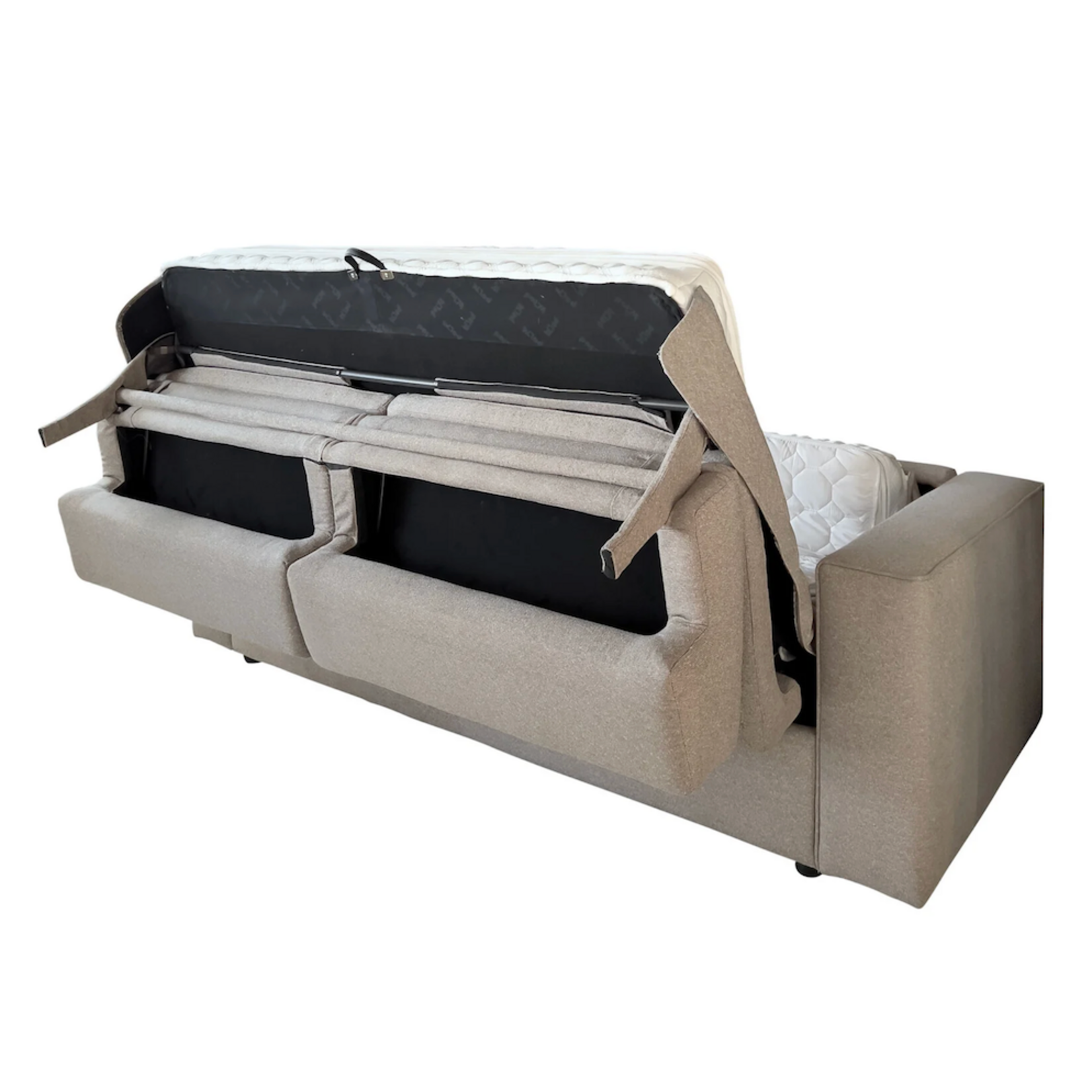 Bettsofa Portofino 160x200cm (225x97xH86) Stoffkat. Extra Elio Farbe 5 Lino