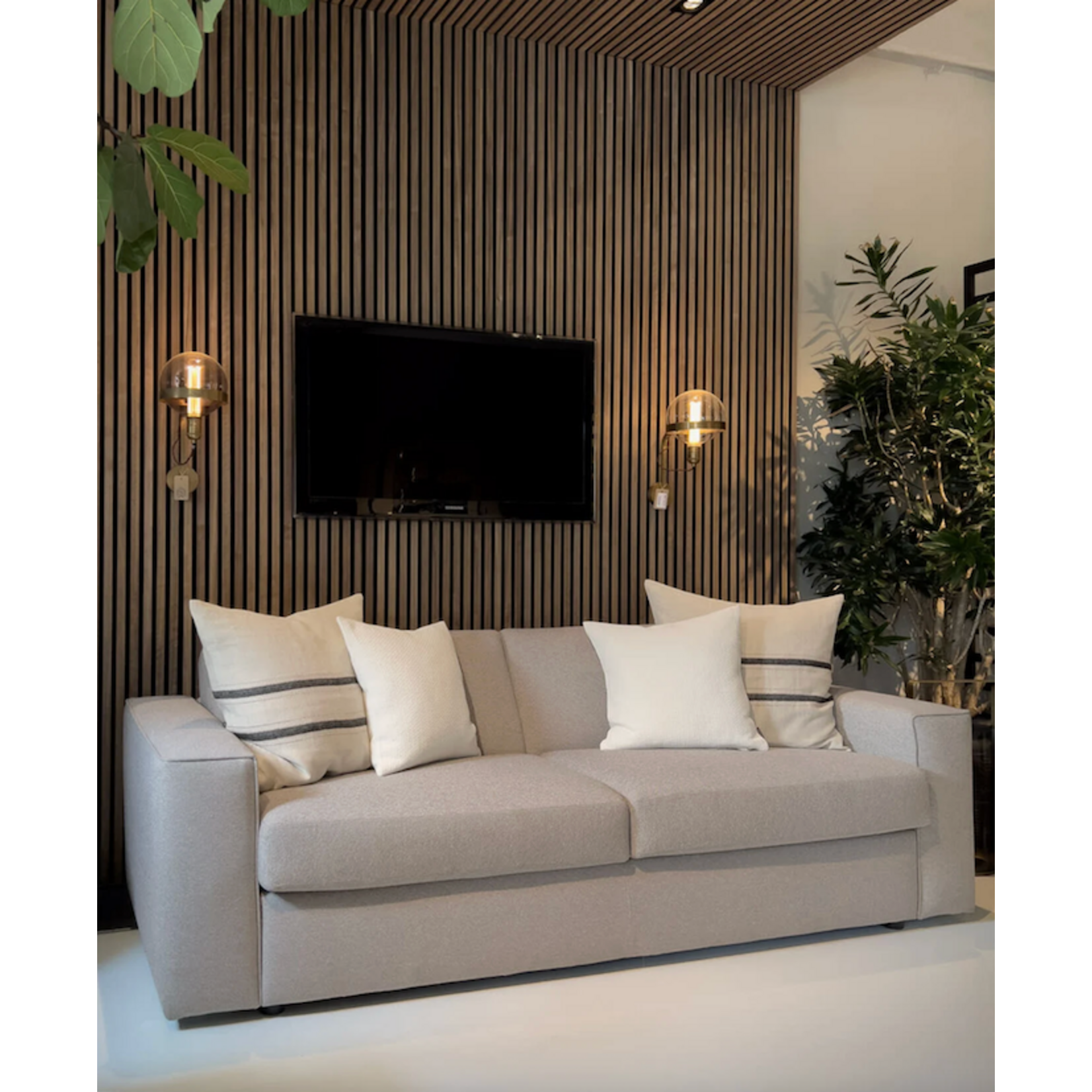 Bettsofa Portofino 160x200cm (225x97xH86) Stoffkat. Extra Elio Farbe 5 Lino