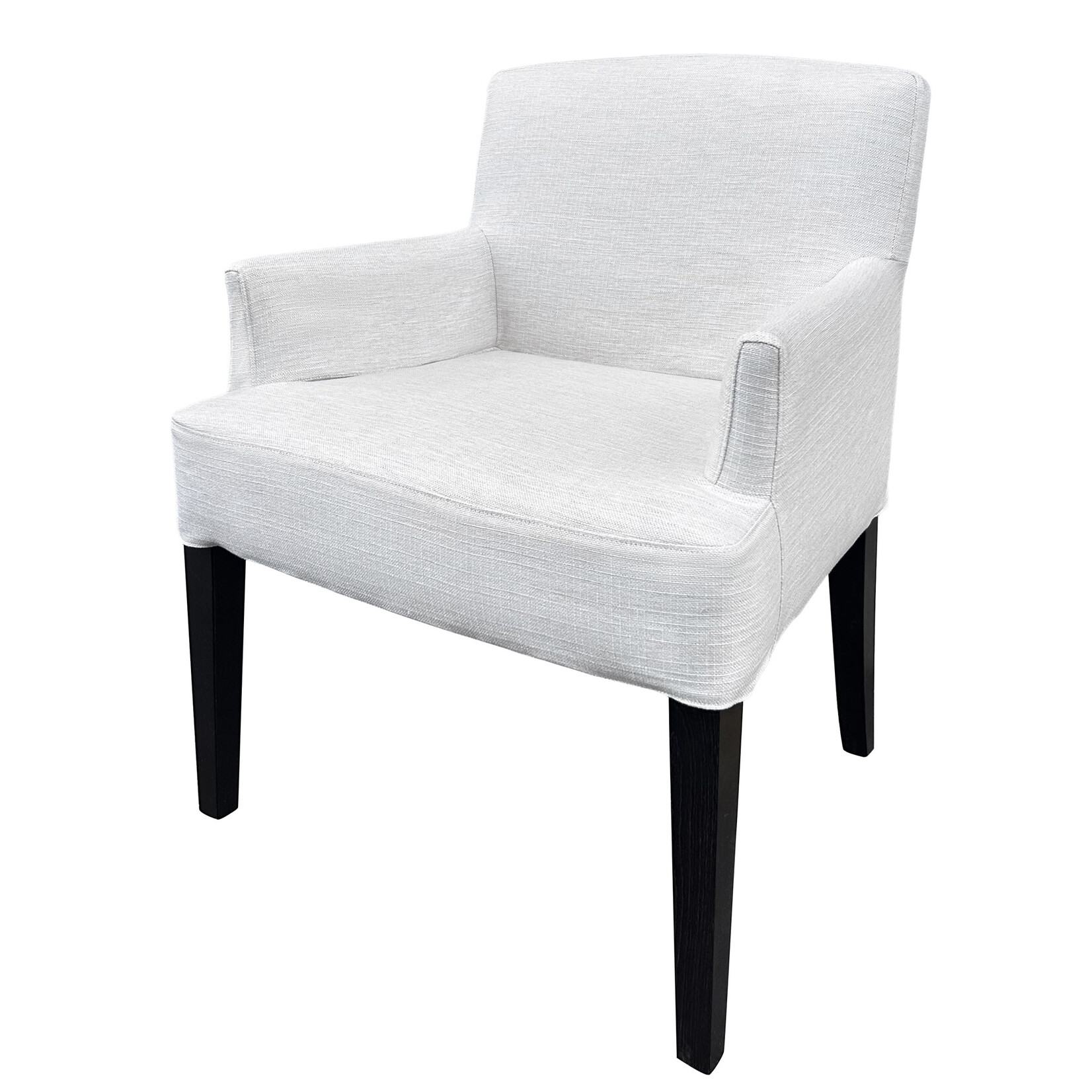Calais Stuhl mit Armlehne, 60x58xH84cm, abziehbar, Stoff: Arco crudo (B)