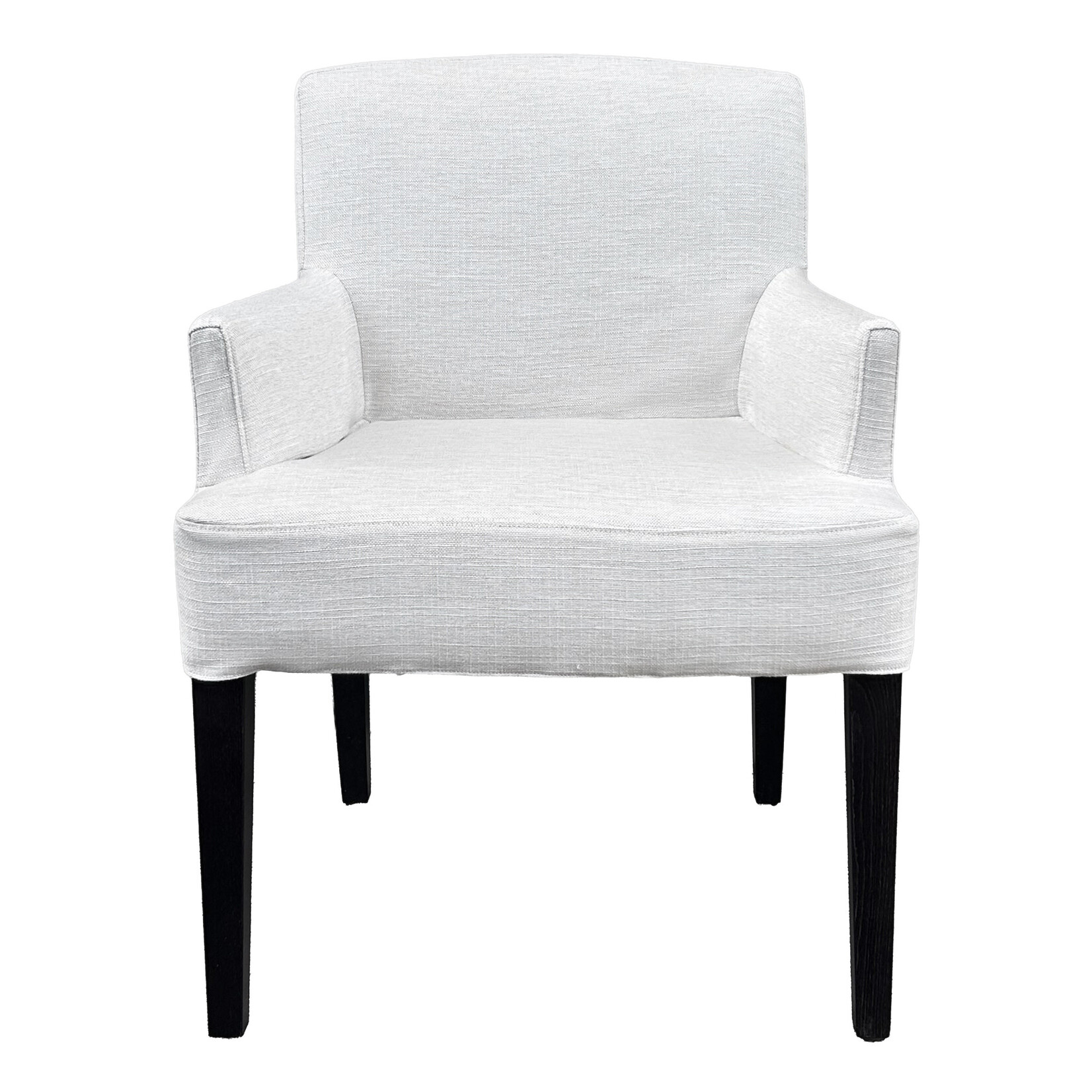 Calais Stuhl mit Armlehnen, abziehbar, Stoff: Arco crudo (B)