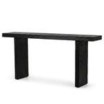 Tacoma Konsole Ulme schwarz, 180x35xH80cm