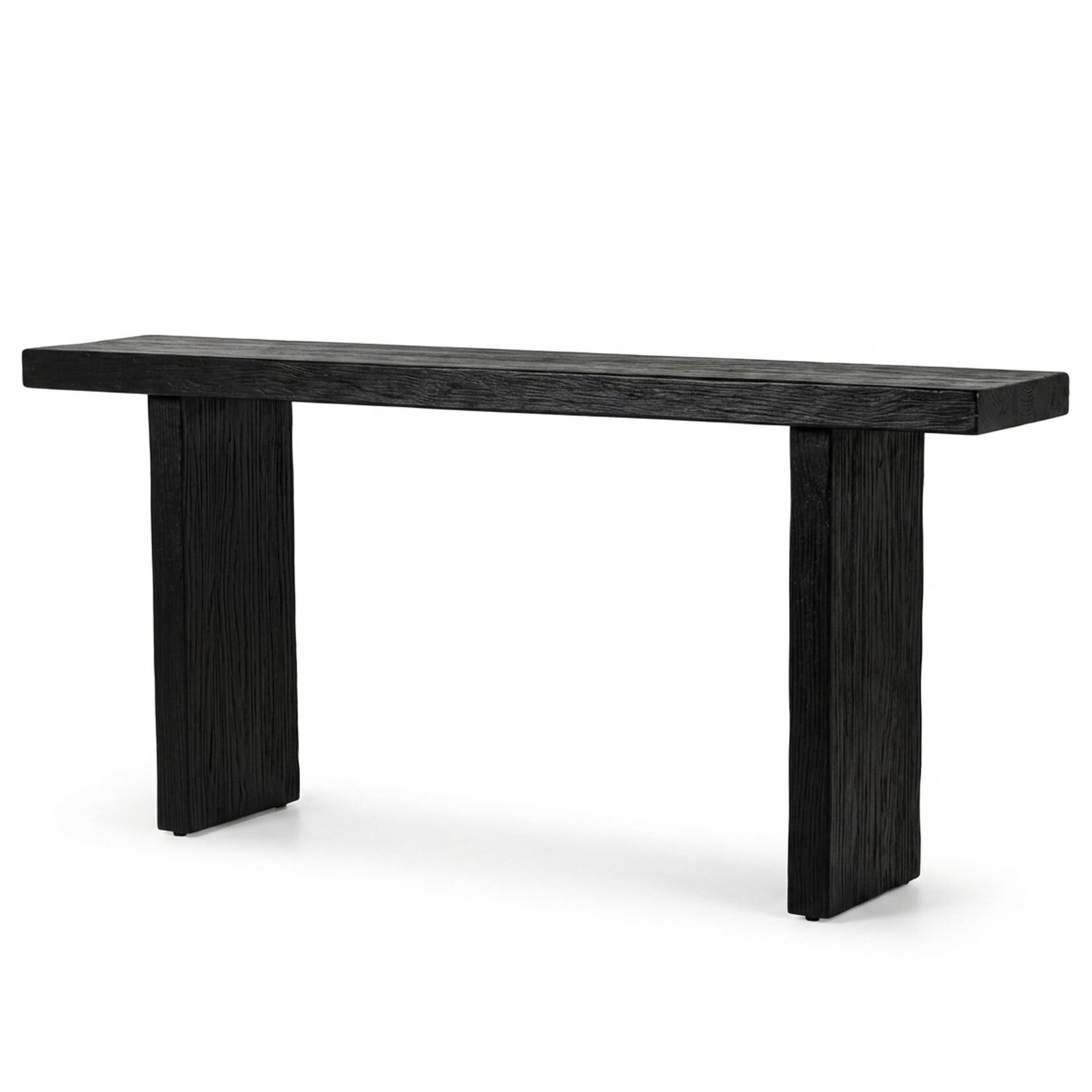 Tacoma Konsole Ulme schwarz, 180x35xH80cm