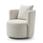 Paulus Sessel weiss, B76xT76xH85cm