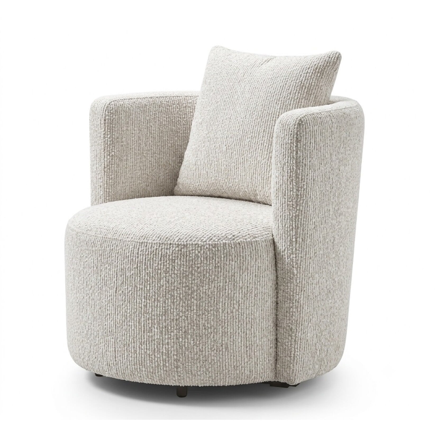 Paulus Sessel weiss, B76xT76xH85cm