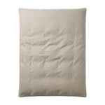 Lindeo Duvetbezug aus 100% Leinen, 160x210cm, natur mit weisser Kedernaht