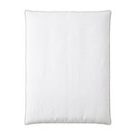 Lindeo Duvetbezug aus 100% Leinen, 160x210cm, weiss mit natural Kedernaht