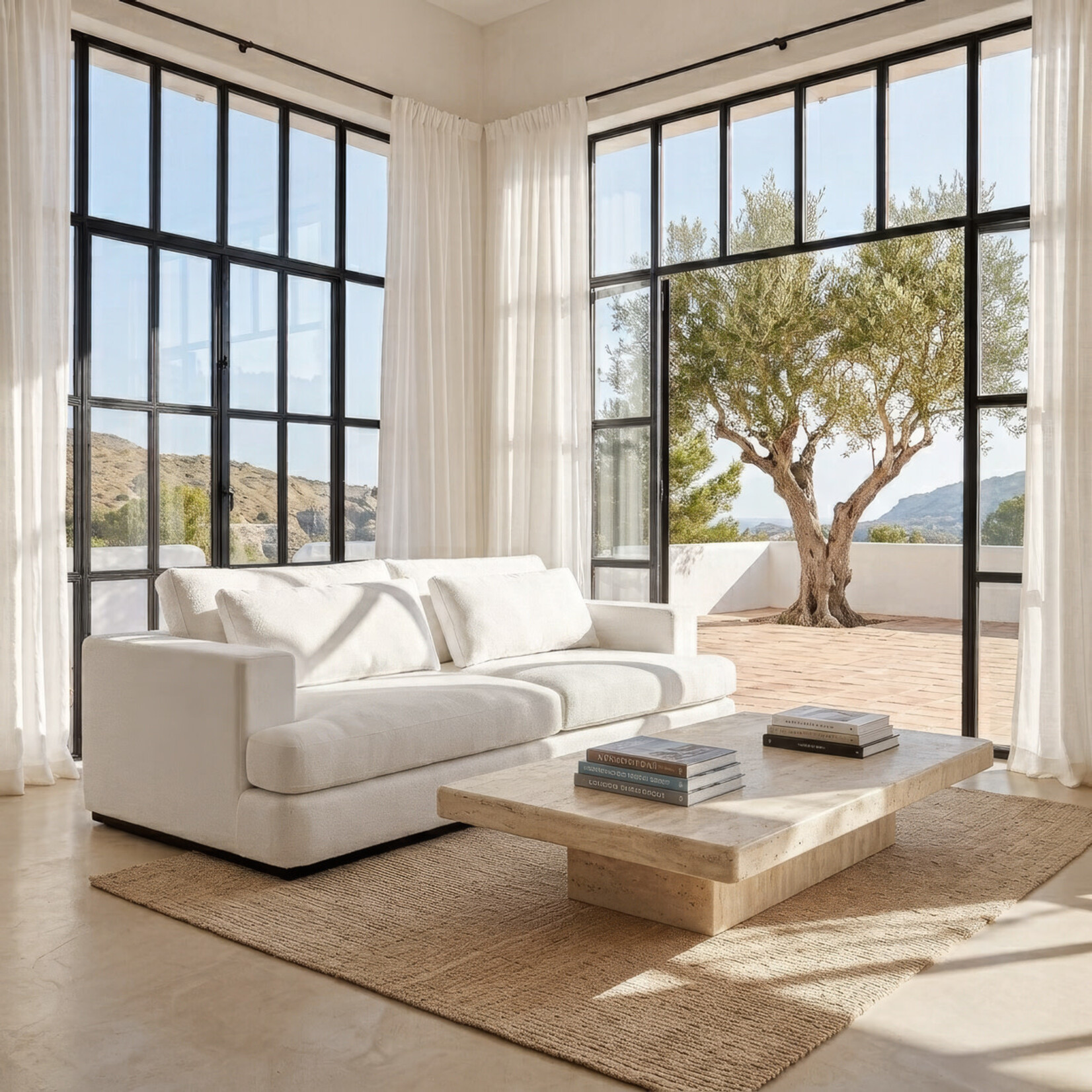 Aspen Sofa 240cm, inkl. Kissen, Stoff: Bolt 07