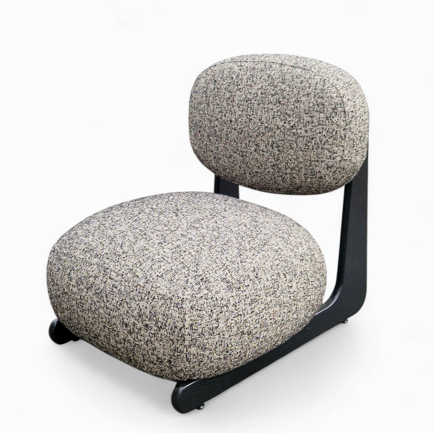 Brian Sessel, 86x59xH79cm, Stoff: Corbett 100, Beine: schwarz