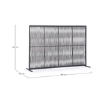 Paris Paravent 180xH120cm antrazit
