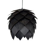 Hängelampe holz schwarz D60xH60cm