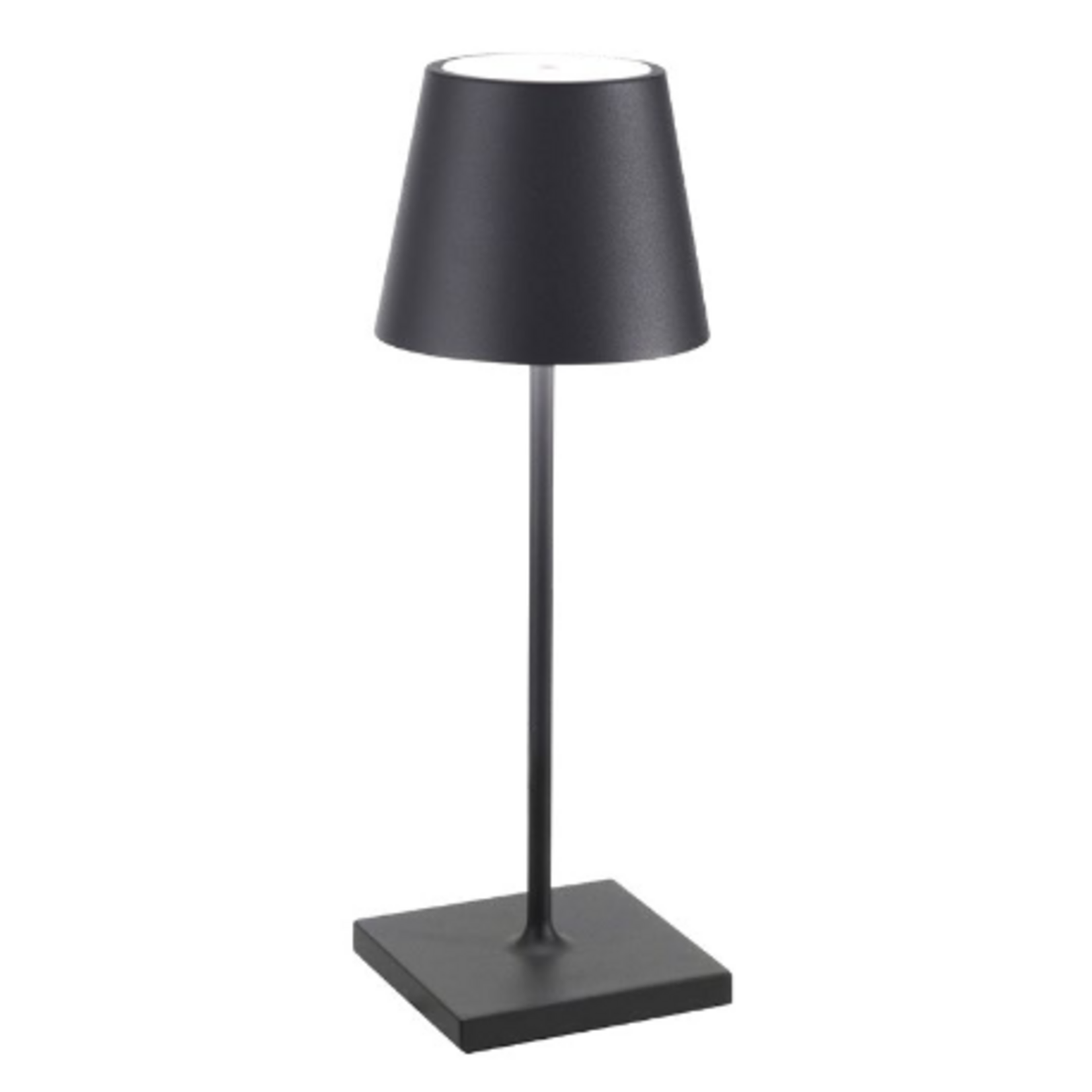 Tischlampe grau D11xH30cm, outdoor