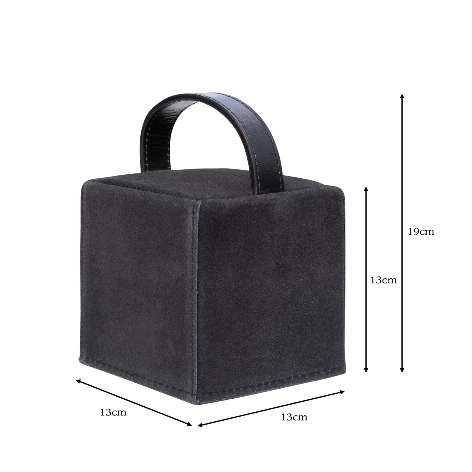 Solo Türstopper Leder schwarz 2.5KG