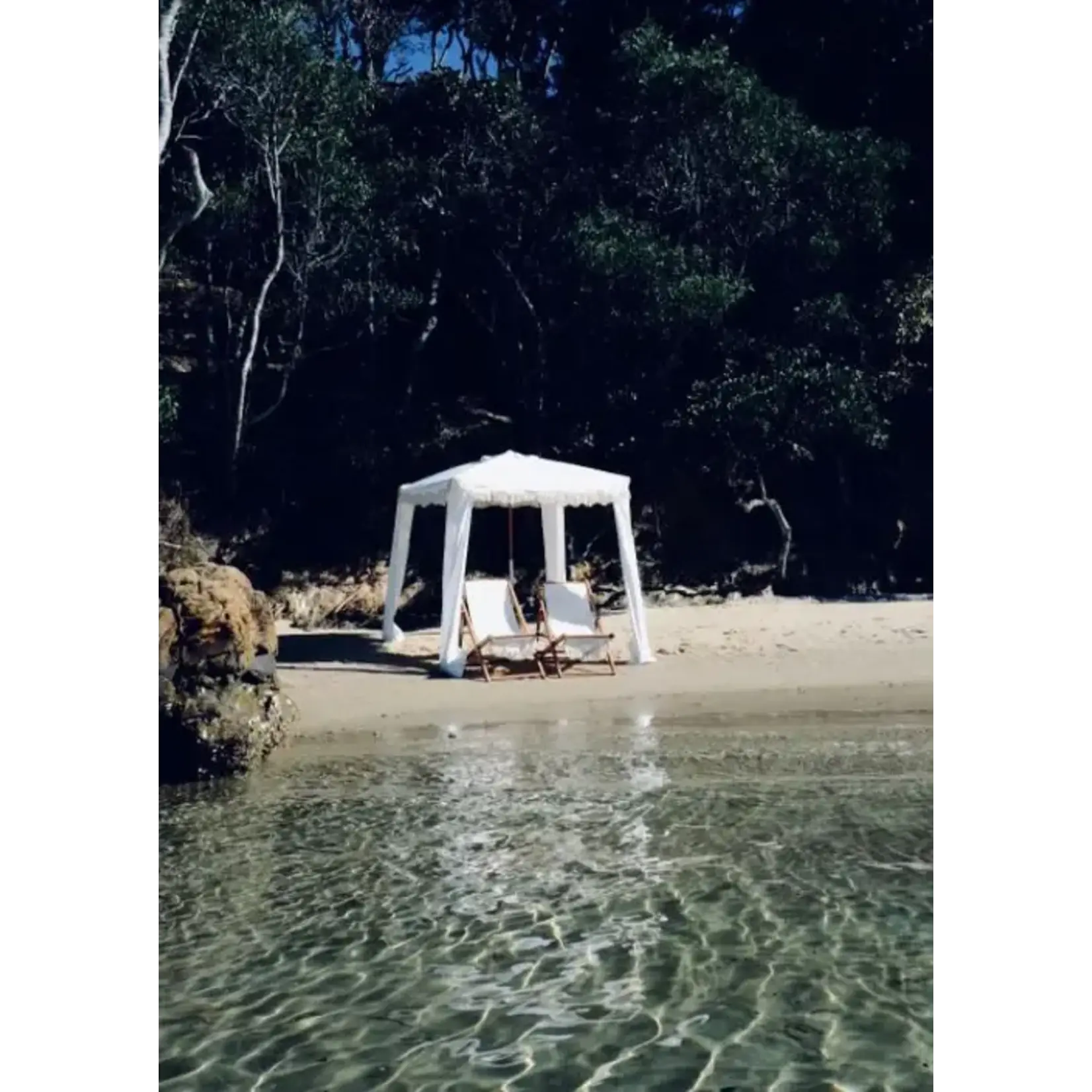 Strand Cabana, Weiss, 195x195xH195cm