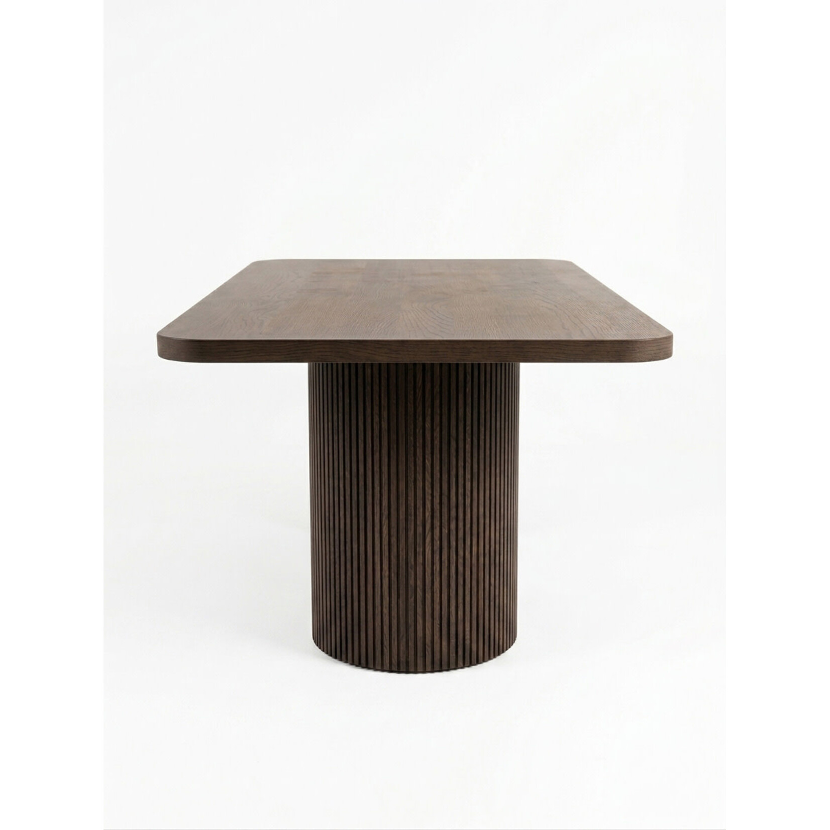 Amber Esstisch, Mass: 240x100cm, Finish: Weathered Oak