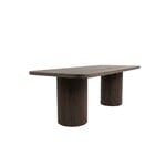 Amber Esstisch, Mass: 240x100cm, Finish: Weathered Oak