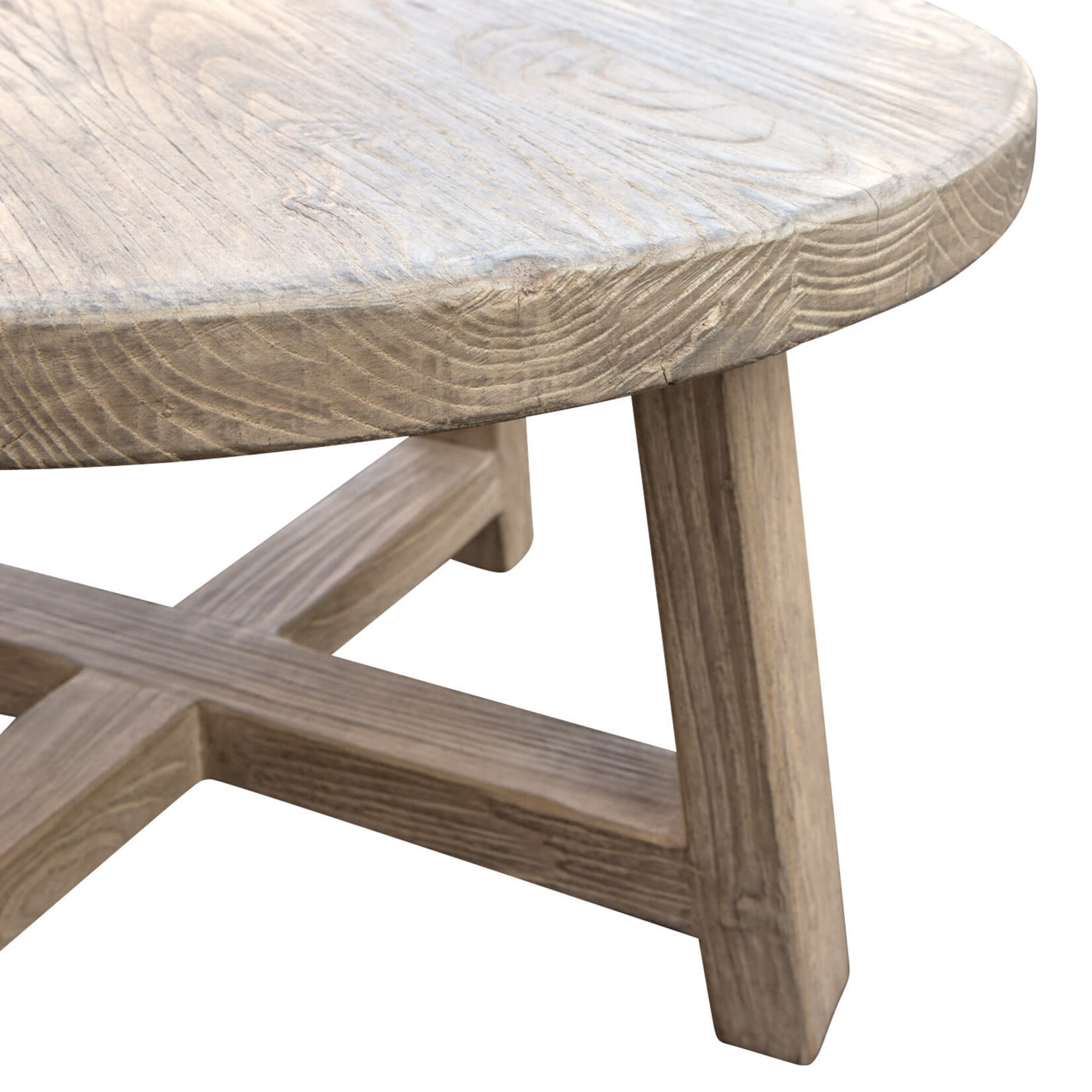 Charlotte Salontisch Ulme, D100xH30cm