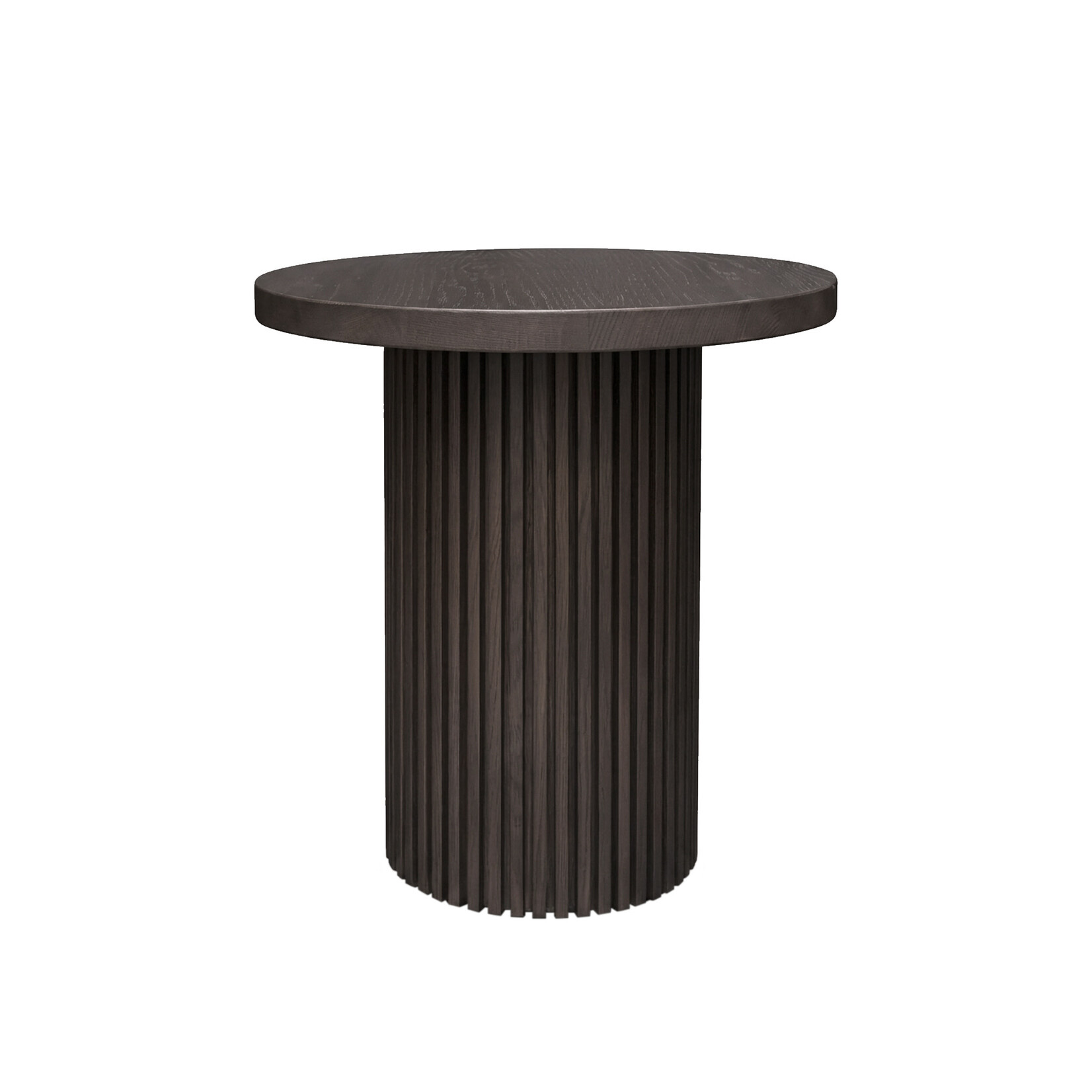 Aiden Quinn Beistelltisch, Mass: D45xH50cm, Finish: Wenge
