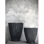 Vase Naya schwarz, D21xH24cm