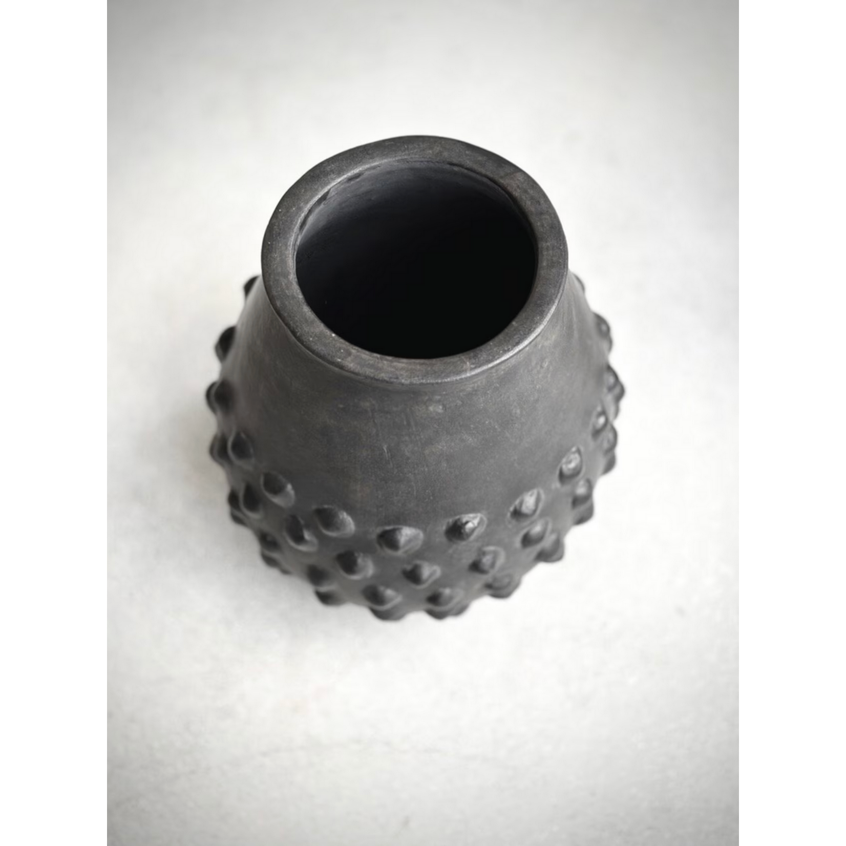 Vase Zana schwarz, D28xH32cm