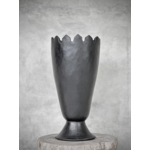 Vase Pia schwarz, D24xH50cm