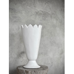 Vase Pia weiss, D24xH50cm