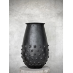 Textura Vase, schwarz mit stacheln, 37x58cm