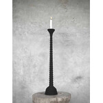 Kerzenständer schwarz, D14xH71cm