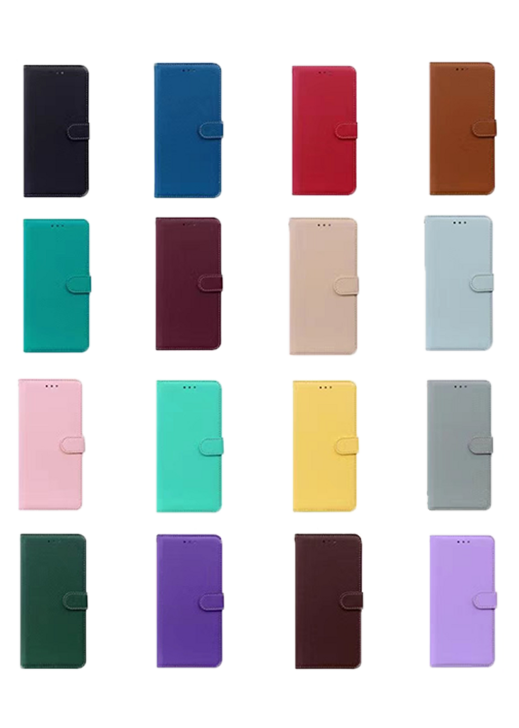 JVS Products Xiaomi Redmi Note 10 5G hoesje - Bookcase - Koord - Pasjeshouder - Portemonnee - Camerabescherming - Kunstleer - Turquoise