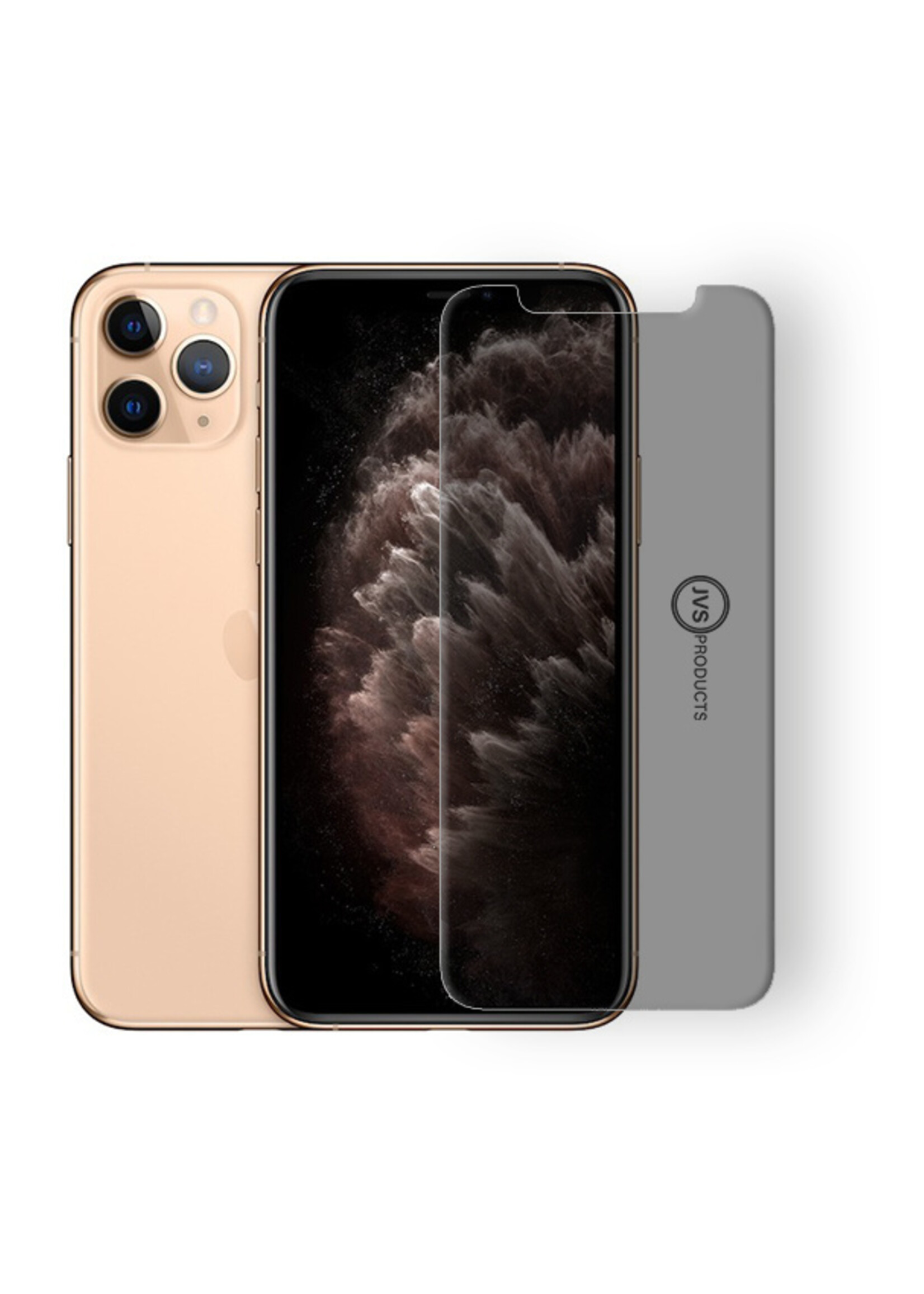 JVS Products Screenprotector geschikt voor Xiaomi Redmi Note 10 5G - Privacy - Tempered Glass - Beschermglas - Glas - Privacy screenprotector