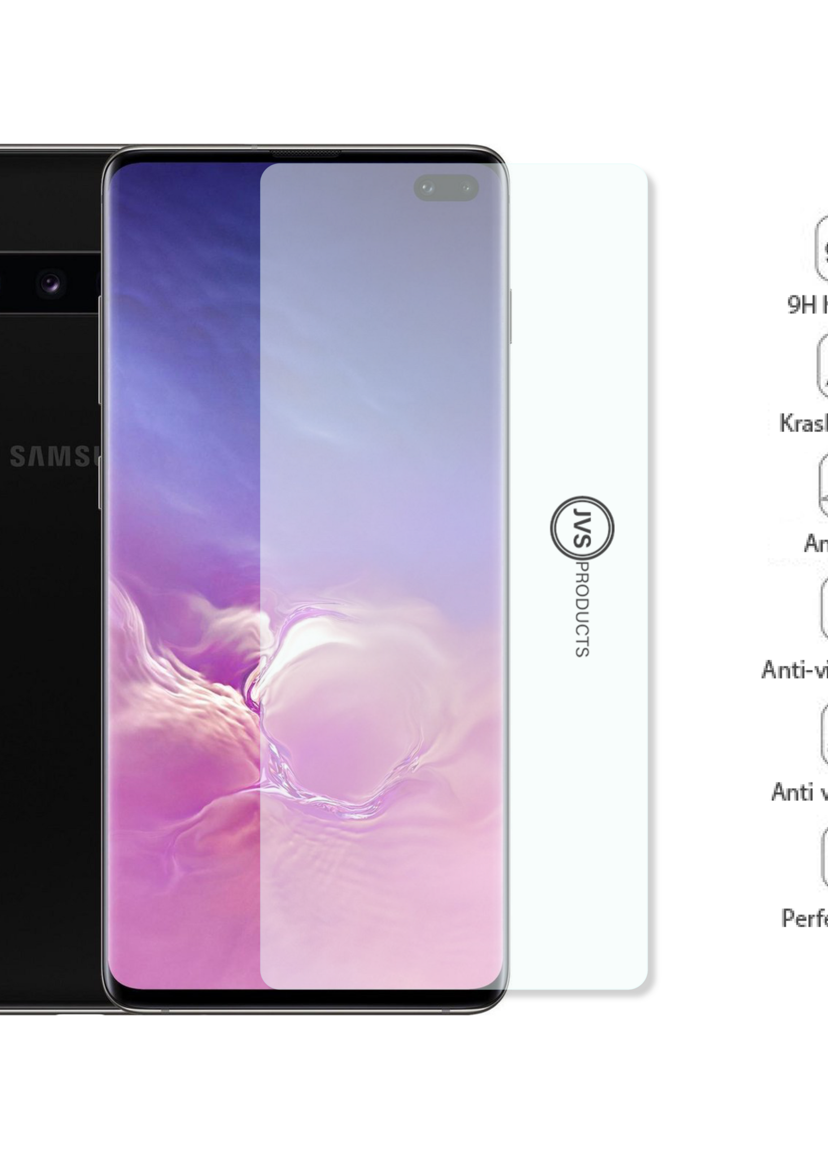 JVS Products Screenprotector geschikt voor Xiaomi Redmi Note 10 5G - Tempered Glass - Beschermglas - Glas - Transparant