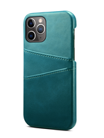 JVS Products Xiaomi Redmi Note 10 Pro hoesje - Backcover - Pasjeshouder - Portemonnee - Kunstleer - Turquoise