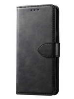 JVS Products Xiaomi Redmi Note 10 Pro hoesje - Bookcase - Pasjeshouder - Portemonnee - Kunstleer - Zwart